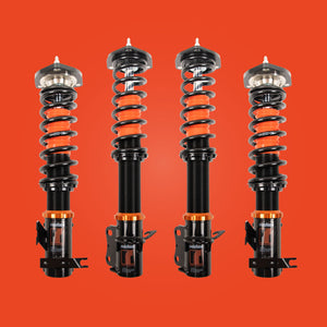 Riaction Coilovers Nissan Sentra B13 (1991-1994) GT-1 32 Way Adjustable w/ Front Camber Plates