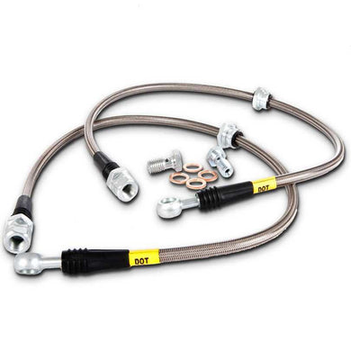 92.39 StopTech Stainless Brake Lines Acura EL (1997-2005) Front Set - 950.40007 - Redline360