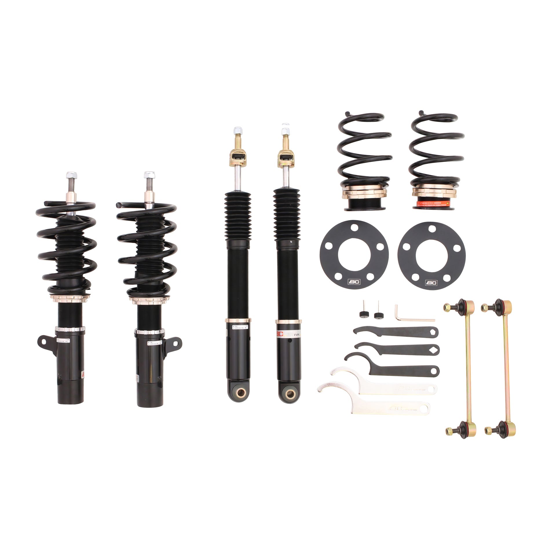 BC Racing Coilovers Mini Cooper F56 (14-19) Includes 4mm Wheel Spacer