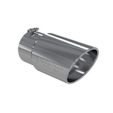 Load image into Gallery viewer, MBRP Exhaust Tip [6" O.D. / Angled Rolled End / 5" inlet / 12" length] T304 Stainless Steel or Black Coated - T304 Stainless Steel Alternate Image