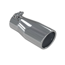 Load image into Gallery viewer, MBRP Exhaust Tip [3.75" O.D. Oval 2.5" inlet 7 1/16" length] T304 Stainless Steel or Black Coated - T304 Stainless Steel Alternate Image