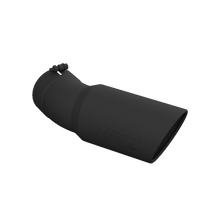 Load image into Gallery viewer, MBRP Exhaust Tip [6" O.D. / 5" inlet / 15.5" long / 30 degree bend] T304 Stainless Steel or Black Coated - Black Coated Aluminized Alternate Image