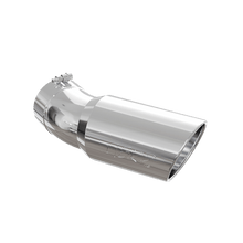 Load image into Gallery viewer, MBRP Exhaust Tip [6" O.D. / 5" inlet / 15.5" long / 30 degree bend] T304 Stainless Steel or Black Coated - T304 Stainless Steel Alternate Image