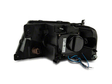 Load image into Gallery viewer, Raxiom Projector Headlights Ford F150 (04-08) [Dual LED Halo DRL] Black Housing/ Clear Lens - Default Title Alternate Image
