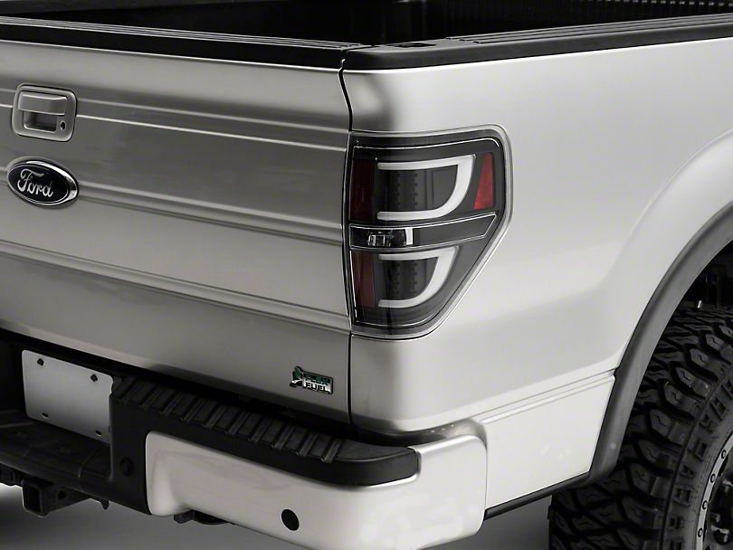 Raxiom Tail Lights Ford F150 Styleside (2009-2014) Black or Chrome Hou ...