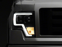 Load image into Gallery viewer, Raxiom Projector Headlights Ford F150 Factory Halogen (09-14) Black Housing/ Clear Lens Alternate Image