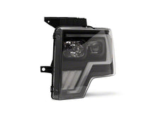 Load image into Gallery viewer, Raxiom Projector Headlights Ford F150 Factory Halogen (09-14) Black Housing/ Clear Lens Alternate Image