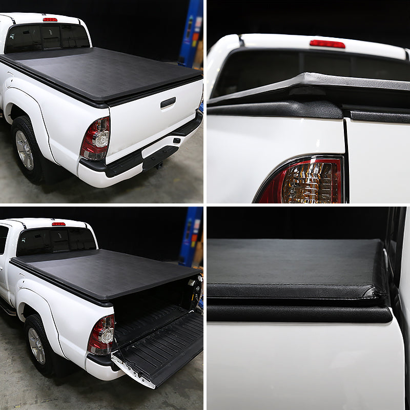 Spec-D Tonneau Cover Toyota Tacoma (2005-2014) Tri-Fold Soft Cover ...