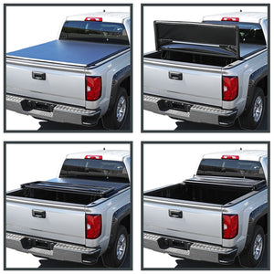 169.95 Spec-D Tonneau Cover Nissan Titan (2004-2015) Tri-Fold Soft Cover - Redline360