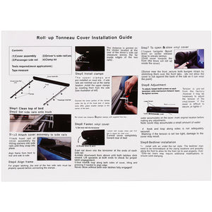 199.95 Spec-D Tonneau Cover Chevy C10 w/ 6.5 Foot Bed (1988-1998) Roll Up Vinyl w/ Light - Redline360