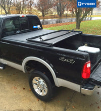 Load image into Gallery viewer, 391.00 Tyger Tonneau Cover Ford F250 / F350 Super Duty [8&#39; Bed] Styleside (99-16) T3 Soft Tri-Fold - Redline360 Alternate Image