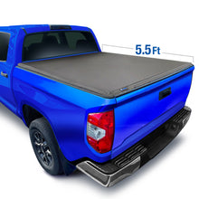 Load image into Gallery viewer, 263.00 Tyger Tonneau Cover Toyota Tundra [5.5&#39; Bed] Fleetside (2007-2013) T3 Soft Tri-Fold - Redline360 Alternate Image