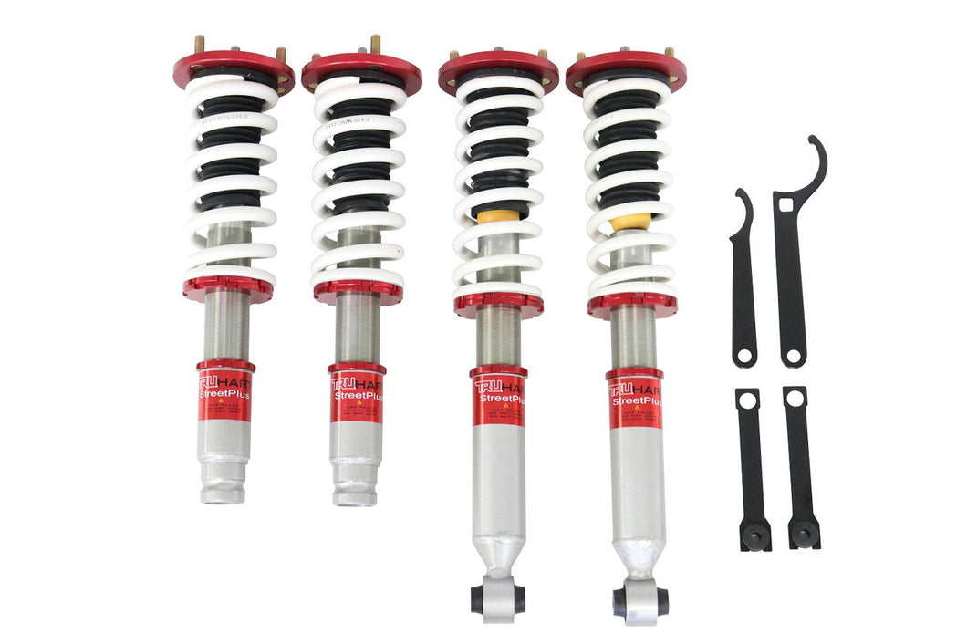 TruHart StreetPlus Coilovers Acura TL (2004-2008) w/ Aluminum Top Mounts