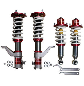 663.00 TruHart StreetPlus Coilovers Honda Civic & Si EP3 (01-05) w/ Front Camber Plates - Redline360