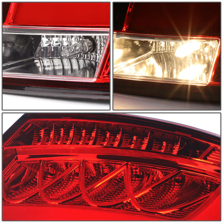 DNA LED Tail Lights Audi A6 / A6 Quattro Sedan (05-08) w/ 3D LED