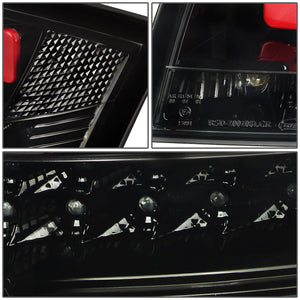 DNA LED Tail Lights Audi TT / TT Quattro (99-06) w/ 3D LED Bar - Smoke / Clear / Red Smoke Lens