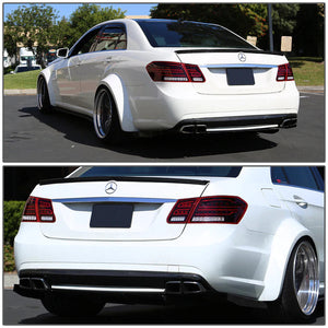DNA Tail Lights Mercedes E63 AMG Sedan W212 (09-12) w/ Tron Style LED Bar - Red/Clear or Red/Smoked Lens