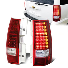 Load image into Gallery viewer, DNA LED Tail Lights Chevy Tahoe (2007-2014) Red Lens w/ Chrome Housing Alternate Image