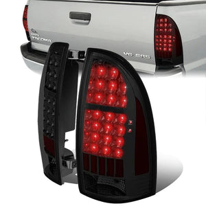 DNA LED Tail Lights Toyota Tacoma (2005-2015) Clear / Smoked / Red Lens