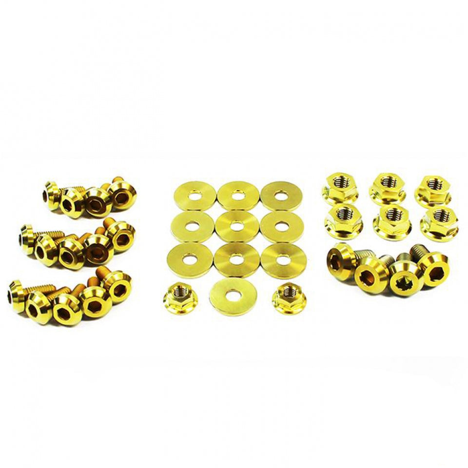 Dress Up Bolts Scion xB (20032006) Titanium Full Engine Bay Kit