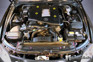 Dress Up Bolts Lexus SC300/SC400 1UZ-FE VVTi (98-00) Titanium Hardware Engine Kit