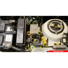 Load image into Gallery viewer, Dress Up Bolts Toyota Supra MKIII (86-92) [Titanium Hardware Engine Bay Kit] Stage 1 / Stage 2 / Stage 3 - Stage 1 / Gold Alternate Image