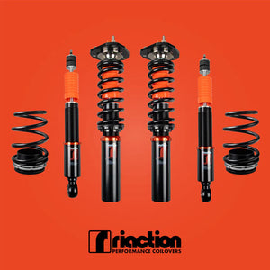 Riaction Coilovers Toyota Corolla AE86 Weld on (83-87) GT-1 32 Way Adjustable w/ Front Camber Plates