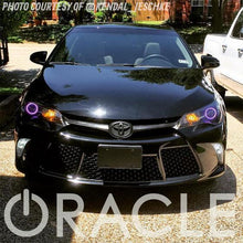 Load image into Gallery viewer, Oracle LED Headlight Halo Rings Toyota Camry (2012-2015) Multicolored RGB - White Alternate Image