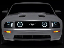 Load image into Gallery viewer, Raxiom Projector Headlights Ford Mustang S197 w/ Factory Halogen (05-09) Black Housing/ Clear or Smoked Lens Alternate Image