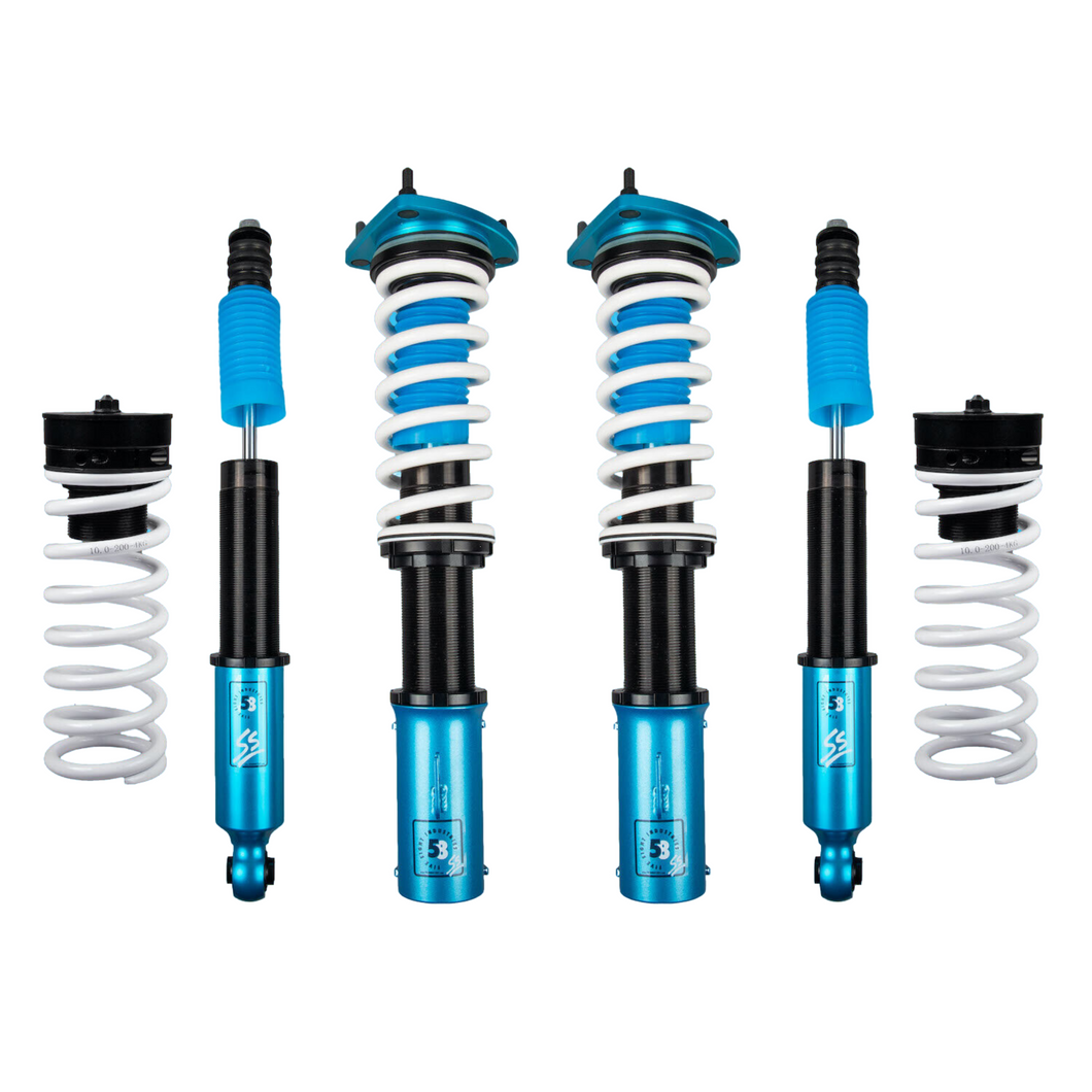 FIVE8 Coilovers Toyota Echo Coilovers (2000-2005) SS Sport Height Adjustable