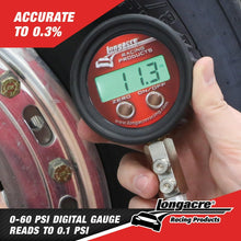 Load image into Gallery viewer, Longacre Pro Digital Tire Pressure Gauge (60 PSI) 52-53000 - Default Title Alternate Image