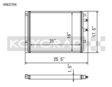 Load image into Gallery viewer, 499.00 Koyo Aluminum Radiator BMW M2 Competition S55 (19-20) M3/M4 F80/F82 (15-20) VH423704 - Redline360 Alternate Image