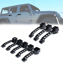 Load image into Gallery viewer, Xprite Heavy Duty Aluminum Door Handle Set Jeep Wrangler JK (2007-2018) Storm Series - 3pcs / 5pcs - 3pcs Alternate Image
