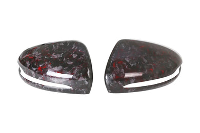 Armaspeed Mirror Cover Cap Mercedes W222 S-Class (14-20) Dry Carbon Fiber / Red Forged Carbon / Black Forged Carbon