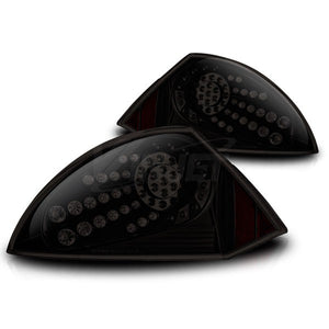 99.59 Winjet LED Tail Lights Mitsubishi Eclipse 3G (2001-2005) Black / Smoke - Redline360