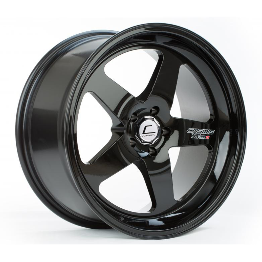 265.50 Cosmis Racing XT-005R Wheels (18x9) [Black +25mm Offset] 5x114.3 - Redline360