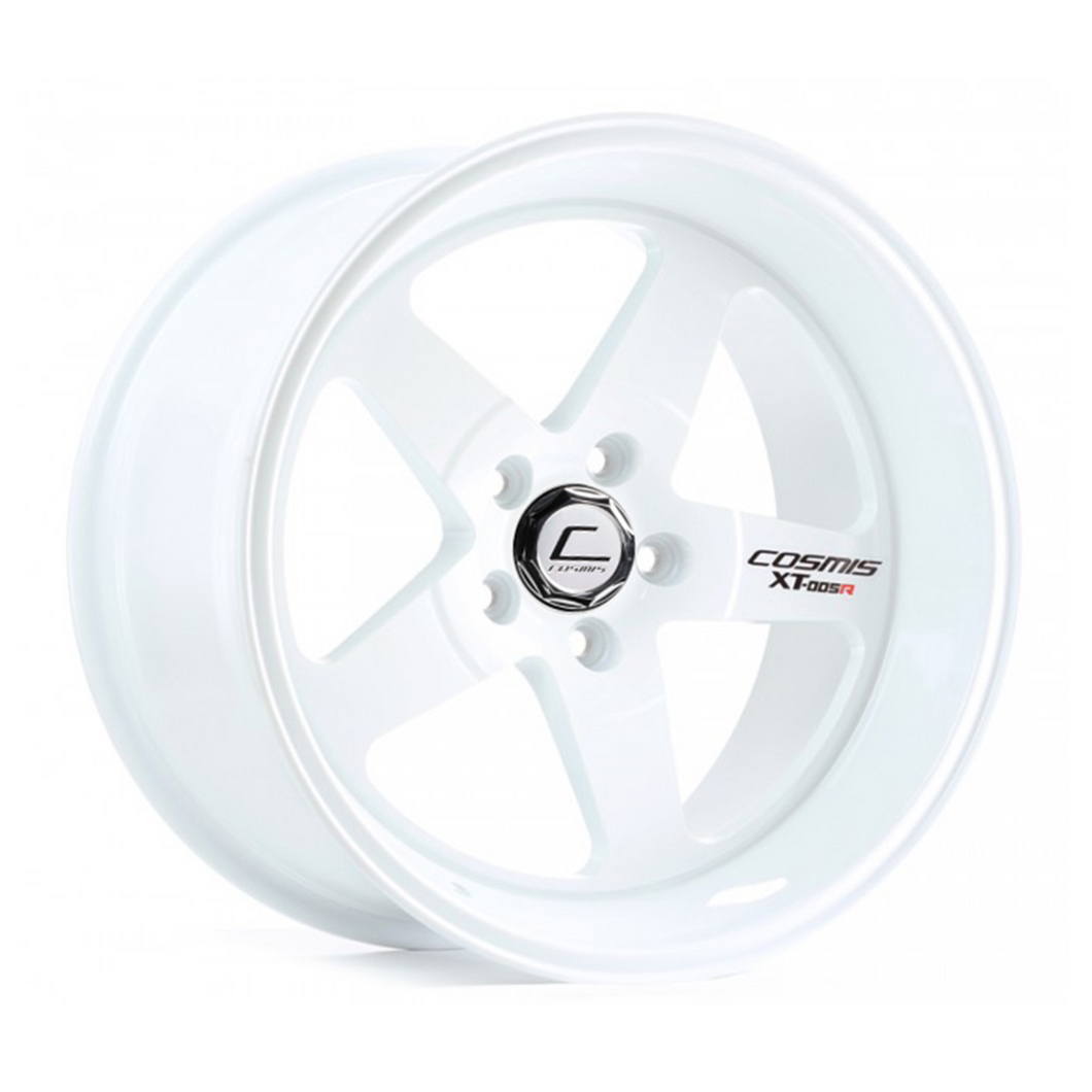 265.50 Cosmis Racing XT-005R Wheels (18x9) [White +25mm Offset] 5x114.3 - Redline360