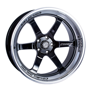 382.50 Cosmis Racing XT-006R Wheels (20x9.5) [Black w/ Machined Lip +10mm Offset] 5x114.3 - Redline360
