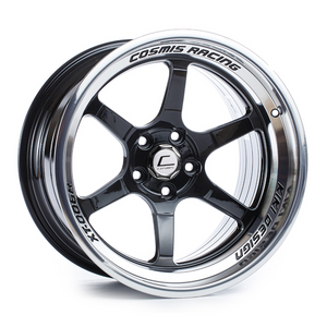346.50 Cosmis Racing XT-006R Wheels (18x11) [Black w/ Machined Lip +8mm Offset] 5x114.3 - Redline360