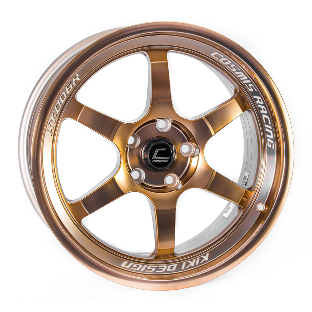 310.00 Cosmis Racing XT-006R Wheels (18x9) [Hyper Bronze +30mm Offset] 5x100 - Redline360