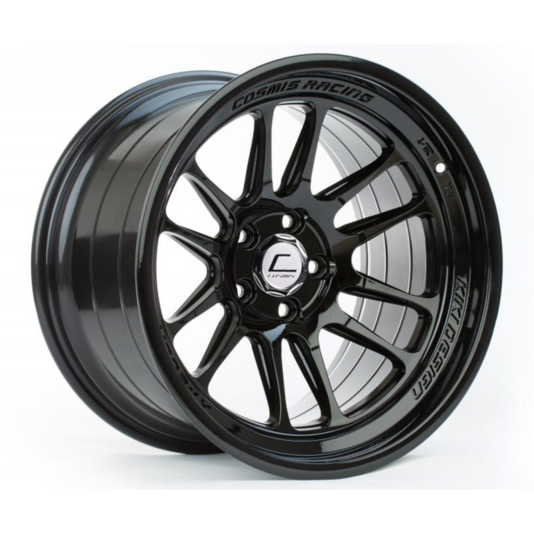 238.50 Cosmis Racing XT-206R Wheels (17x9) [Black +5mm Offset] 5x114.3 - Redline360