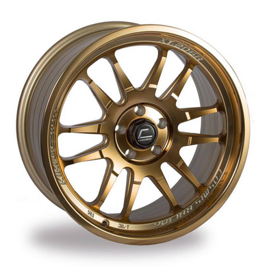 225.00 Cosmis Racing XT-206R Wheels (17x8) [Hyper Bronze +30mm Offset] 5x114.3 - Redline360