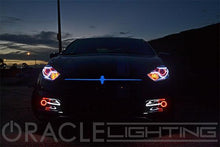 Load image into Gallery viewer, Oracle Illuminated Grill Crosshairs Dodge Dart (2013-2016) Multicolored - U/V Purple Alternate Image