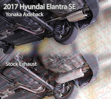 Load image into Gallery viewer, 289.95 Yonaka Exhaust Hyundai Elantra SE (2017-2020) Axle Back - Redline360 Alternate Image