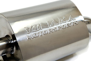 549.95 Yonaka Exhaust Honda Civic EK [DX/HX/LX Sedan/Coupe] (96-00) YMCB-CIV9600DX - Redline360
