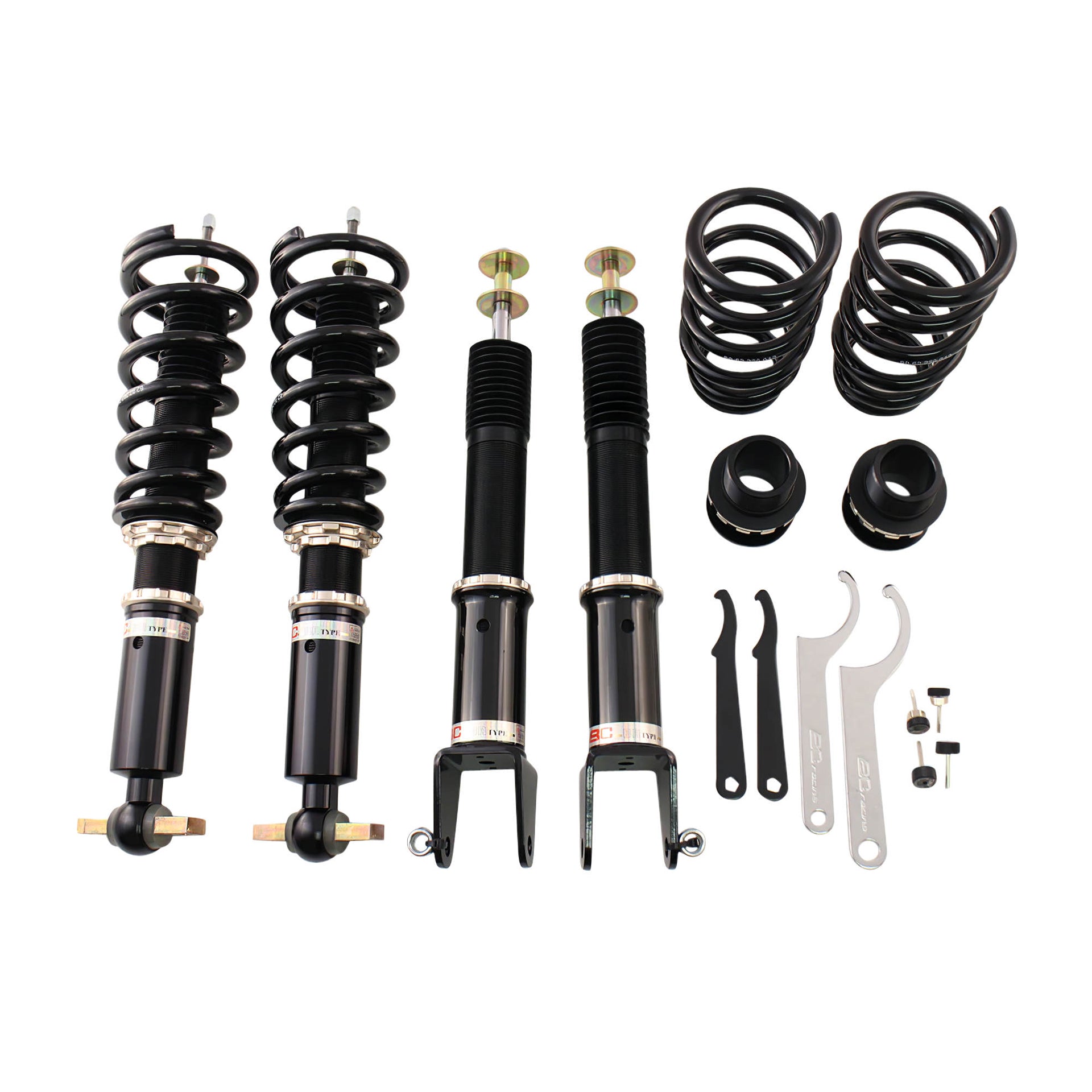 BC Racing Coilovers Cadillac CTS RWD (03-07) 30 Way Adjustable Suspens ...