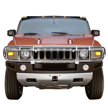 Load image into Gallery viewer, DNA Bull Bar Guard Hummer H2 (03-09) Grill Guard - Black or Stainless Steel Alternate Image