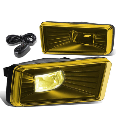 DNA LED Fog Lights GMC Yukon (10-18) w/ Switch and Wiring Harness - Amber / Clear / Smoked Lens