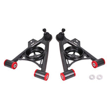 Load image into Gallery viewer, BMR Lower A-arms [Spring Pocket] Ford Mustang (1979-1993) Standard or Tall Ball Joint - Standard Ball Joint / Black Hammertone Alternate Image