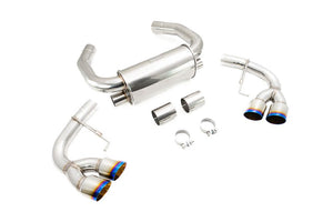 459.99 Megan Racing Exhaust BMW M5 F90 (18-21) Polished / Black / Blue Titanium Tips - Redline360